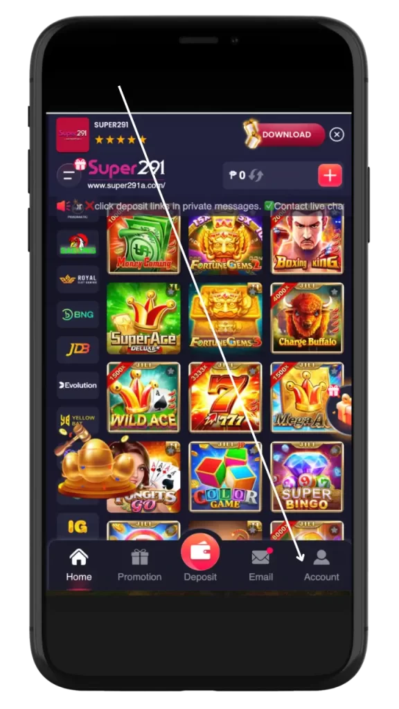 Super291 Withdraw